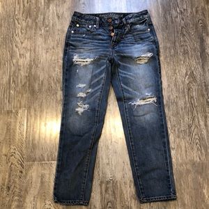 American eagle crops size 0